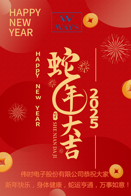 球信网电子股份有限公司2025年新年祝福